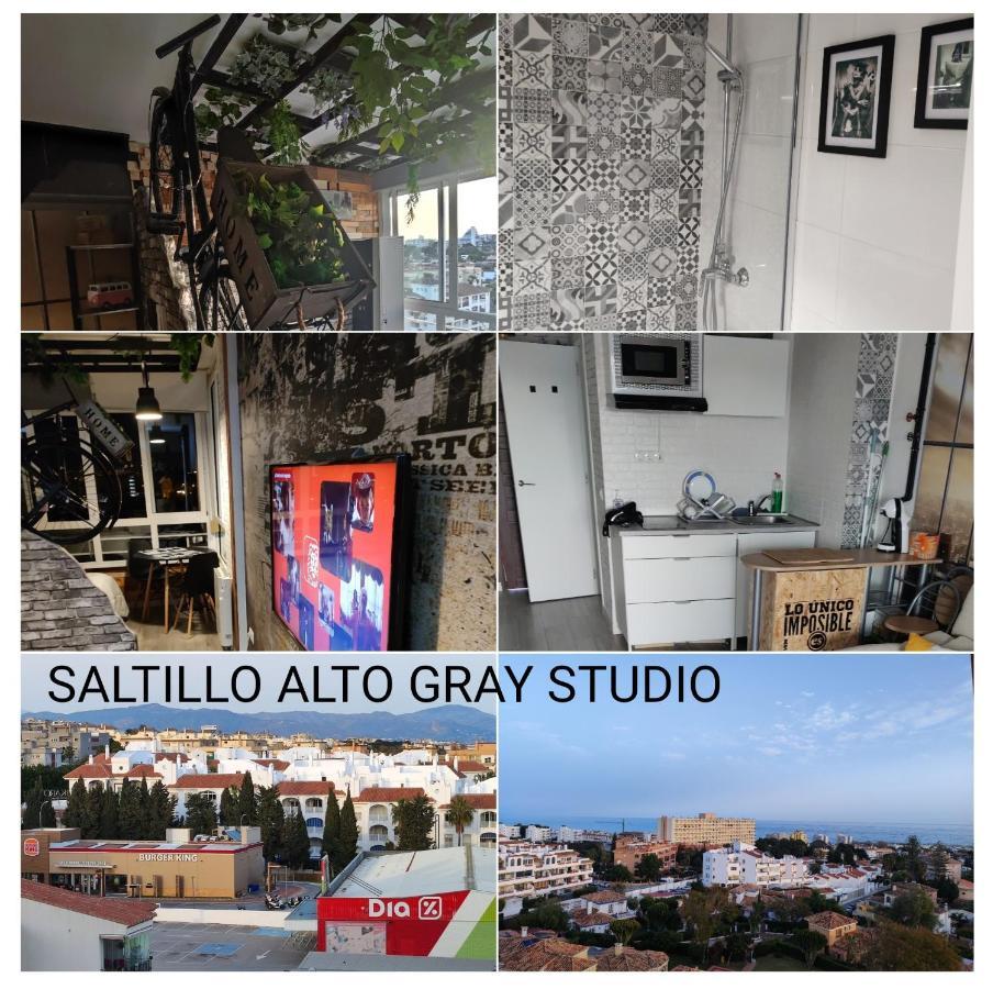 Saltillo Alto Gray Studio. Vistas Al Mar Y Piscina Τορρεμολίνος Εξωτερικό φωτογραφία