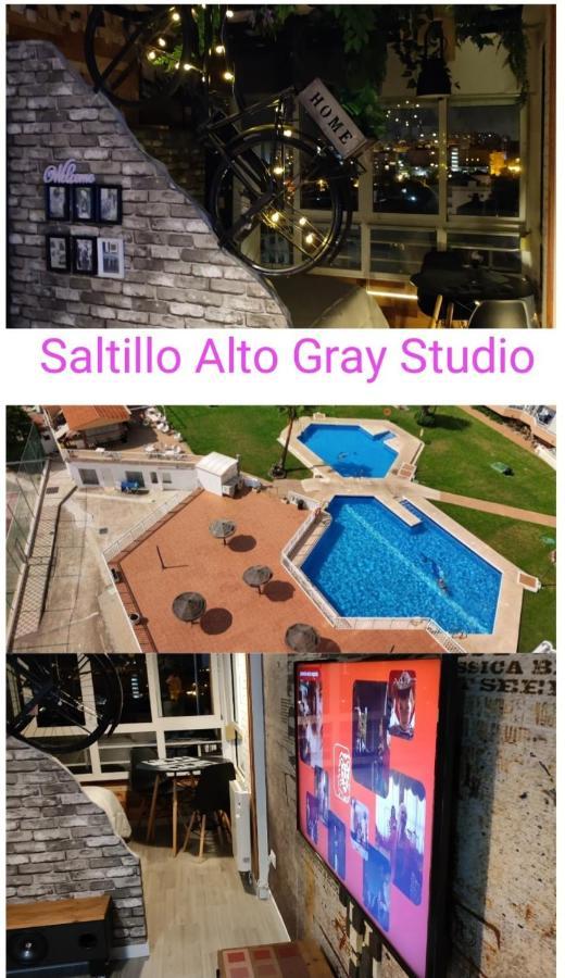 Saltillo Alto Gray Studio. Vistas Al Mar Y Piscina Τορρεμολίνος Εξωτερικό φωτογραφία